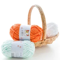 50g/Ball DIY Knitting Yarn Wool Line Baby Scarf Hat Soft Thickness Lanas Crochet Thread Chunky Wholesale 1