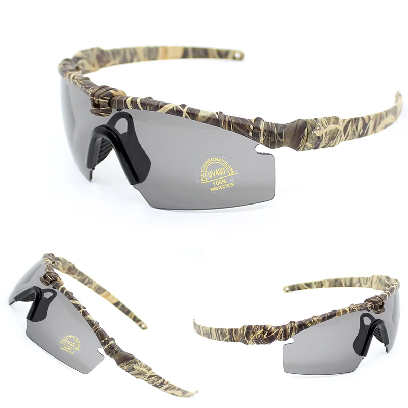 Поляризованные спортивные очки военные очки для стрельбы тактические армейские очки походные очки для кемпинга 3 сменные линзы