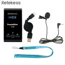 RETEKESS T130 Tour Guide Transmitter For Wireless Tour Guide System Set Simultaneous Translation Meeting Interpretation System RETEKESS T130 Tour Guide Transmitter For Wireless Tour Guide System Set Simultaneous Translation Meeting Interpretation System