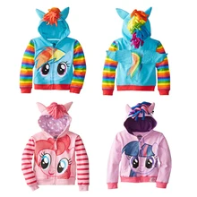 Penjualan Panas Bayi Gadis Kartun Berkerudung Sweter Gadis Lucu Musim Semi Musim Gugur Lengan Panjang Ritsleting Mantel Fashion Jaket 3 -8 Tahun(China)