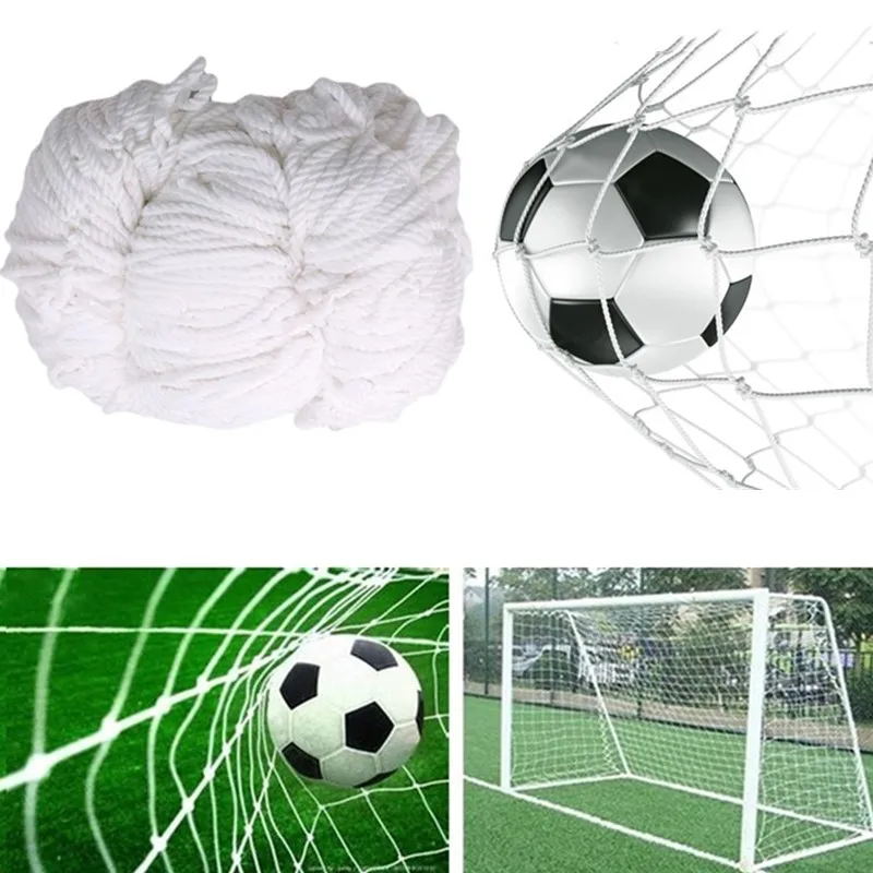 thumbnail image 1 of Red de entrenamiento de fútbol para exteriores, red de portería de fútbol, malla de polipropileno para postes de entrenamiento para partidos de fútbol, práctica deportiva para jóvenes, 1 of 4