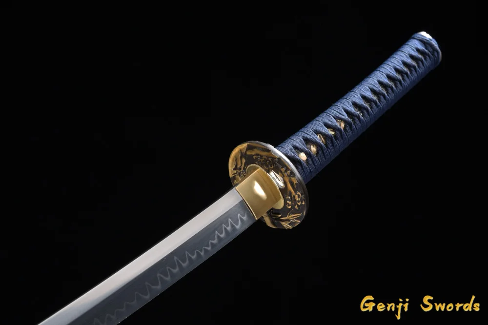 Ручная работа полная Tang Glory японская катана T10 стальная глина-закаленный настоящий самурайский меч катана острый край