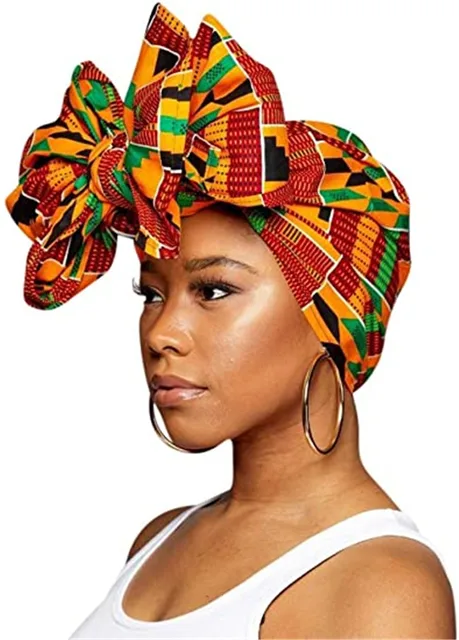 Chiamaka African Kente Head-tie