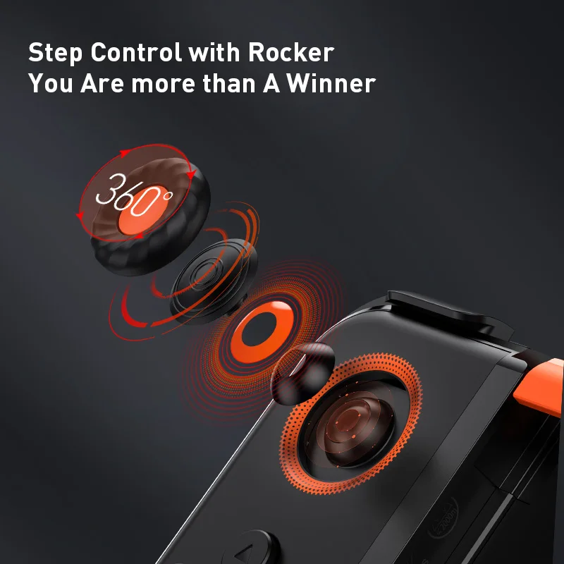  Baseus GAMO Wireless Joystick Gamepad For PUBG Game Controller Bluetooth Joystick For IOS Android M