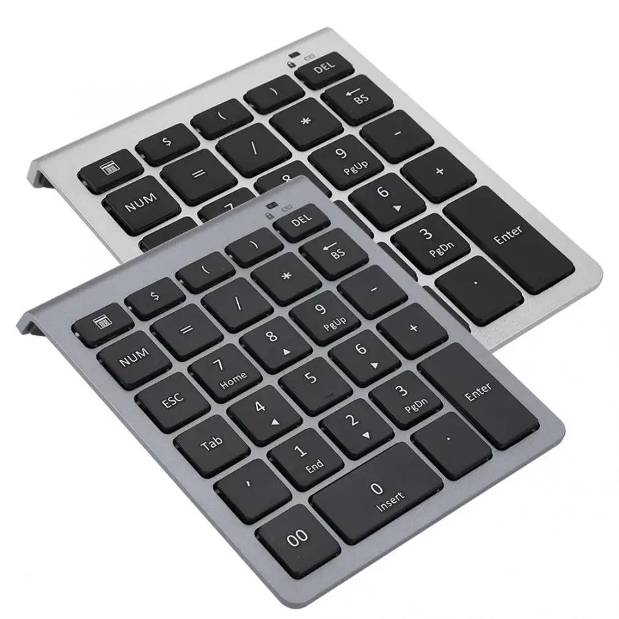 28 клавиш 2,4G мини Numpad беспроводная цифровая клавиатура маленькая клавиатура цифровая клавиатура