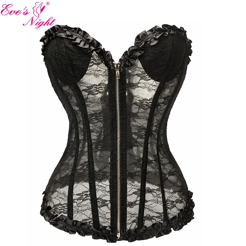 Сексуальный бюстье корсет для женщин просвечивающий грудь живот похудения