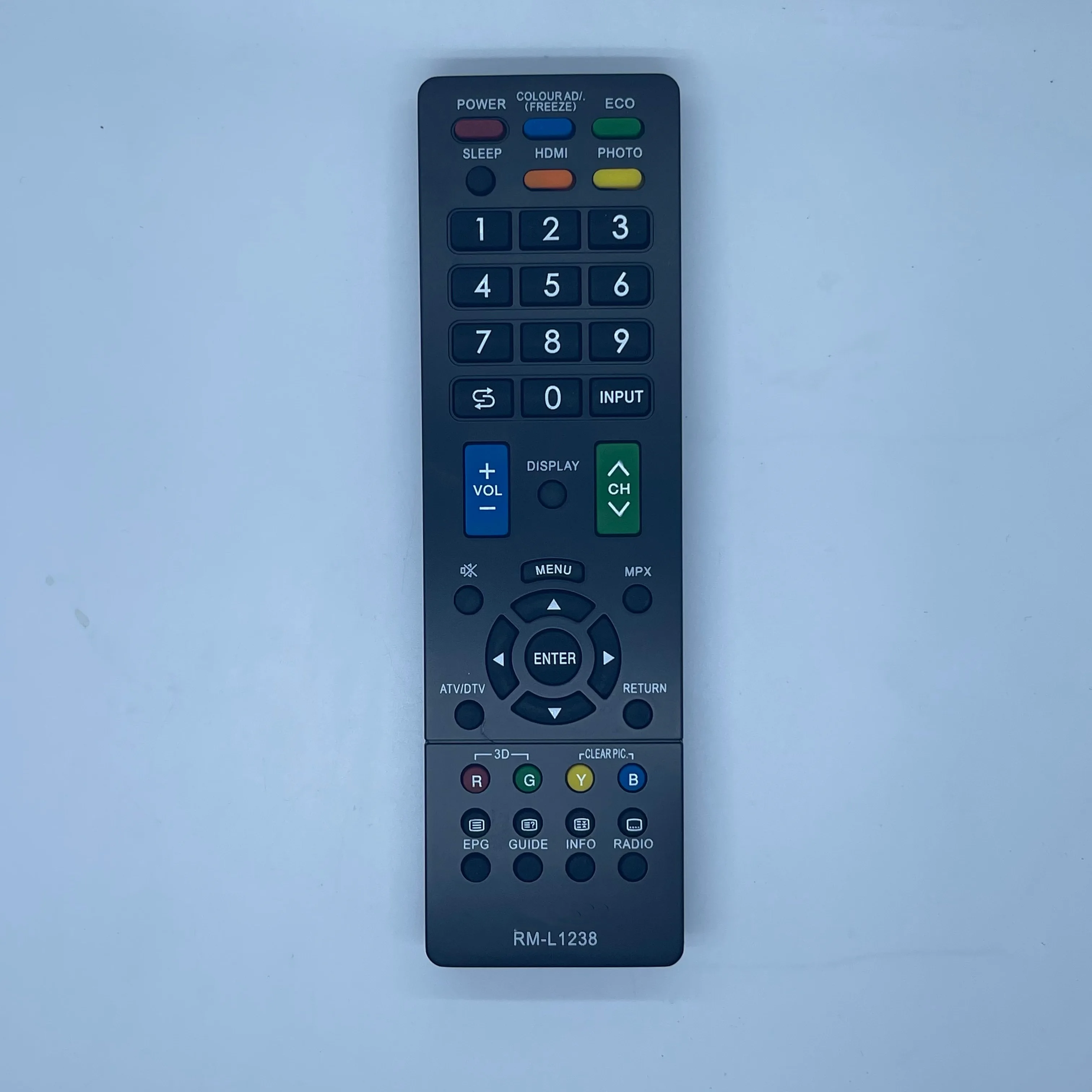 Пульт дистанционного управления для телевизора Sharp RM-L1238 универсальный GB139 GB225