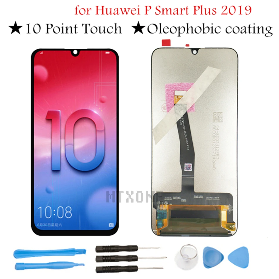 Для huawei P Smart Plus ЖК-дисплей дигитайзер в сборе сенсорный экран ЖК-дисплей сенсорный экран Запасная часть