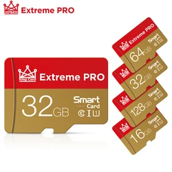 Carte mémoire haute vitesse Micro SD, 32 go 16 go 8 go 64 go 128 go, classe 10, adaptateur gratuit 
