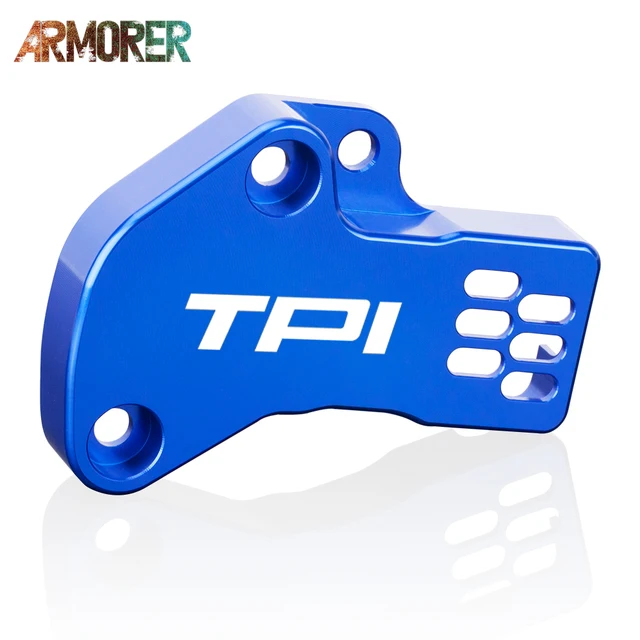 EXC 300 TPI TPS Sensor Guard For KTM TPI 300 EXC 300EXC TPI Six Days Motorcycle TPS Guard Cover Protector 2018 - 2022  2020 2021 TPI LOGO Blue