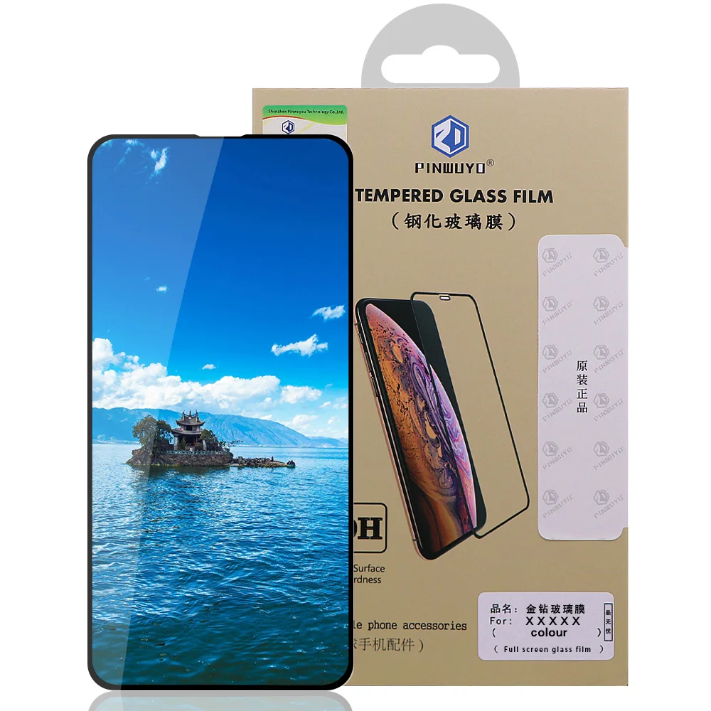 Закаленное стекло для Asus ZenFone ROG Phone 2 ZS660KL 6 ZS630KL Max Plus M2 ZB634KL полная защита