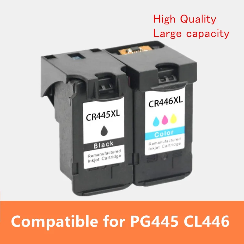 1Pk Black 1Pk Color PG-445 PG445 CL-446 XL чернильный картридж для Canon PG 445 CL 446 для Canon PIXMA MX494 MG2440 MG2940 MG2540 MG2540S IP2840 - Цвет: 1Pk Black 1Pk Color