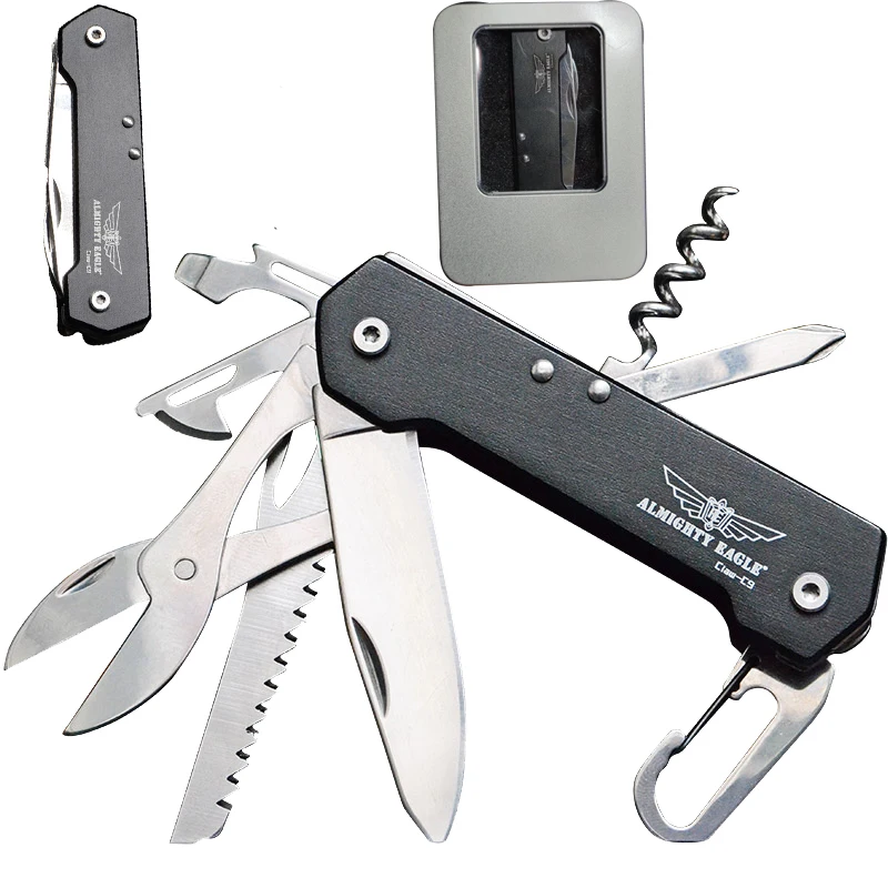 Swiss Knife Bottle Opener Multifunction Tools Portable Tool Scissors
