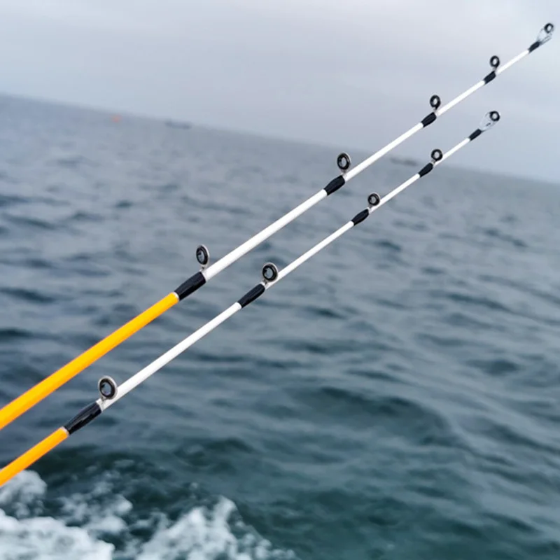 Fishing Poles Deep-Sea Fishing Jigging Rod 1.65m Lure Weight 300-1000g Boat  Spinning Casting Rod for Fishing Tuna Telescopic Fishing Rod