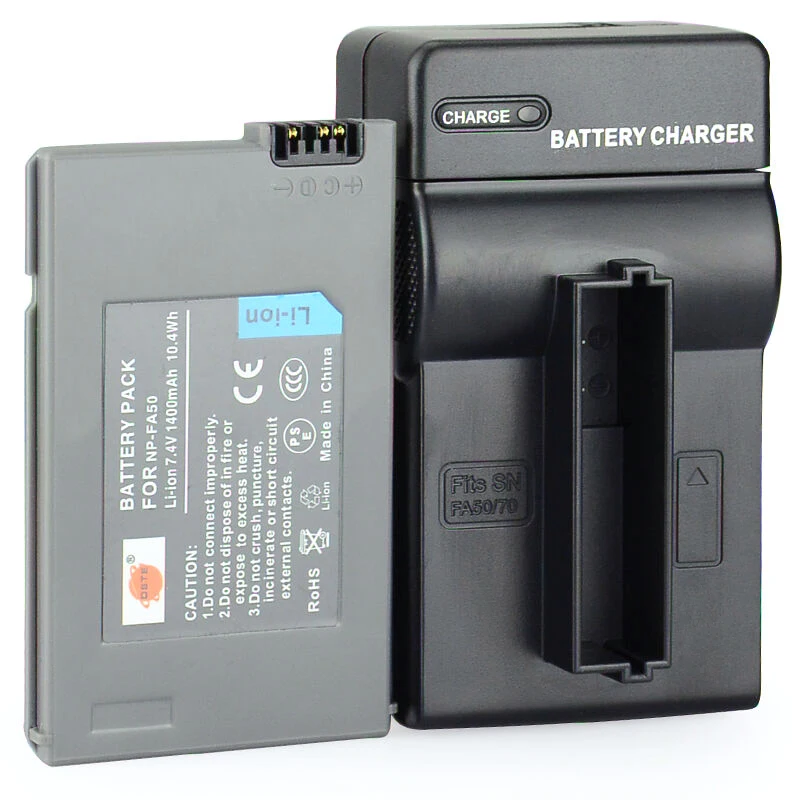3 шт. 1400 мАч 7,4 В NP-FA50 DSTE Lion камера зарядное устройство для sony DVW-700 DCR-DVD7E PC55E HC90E PC1000E PC55/R PC55/B PC55/W