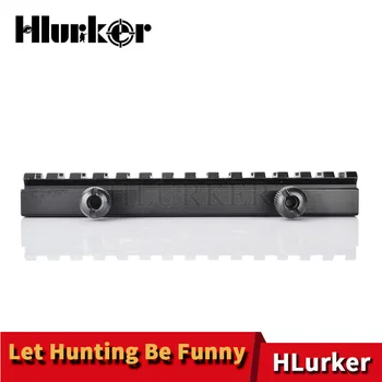 

Hlurker Tactical 0.5" Riser 13 slot See-Through Mount 20mm Picatinny Weaver Rail For AR15 M4 M16 Hunting Airsoft Accessories