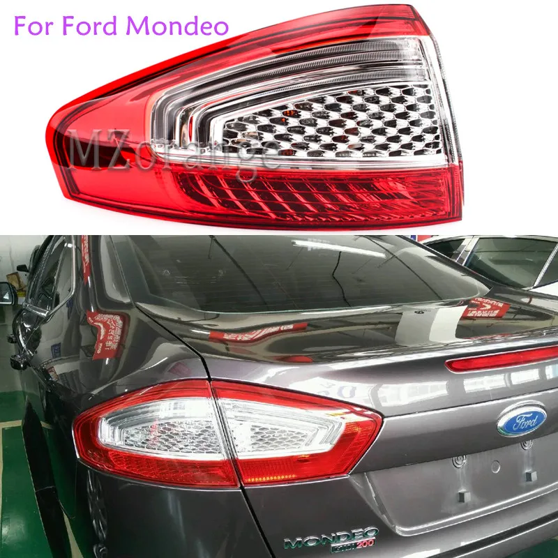 

MZORANGE Left&Right Side Outer Rear Tail Light Lamp For Ford Mondeo Fusion 2011-2012 Tail Lights Assembly Rear Bumper Light