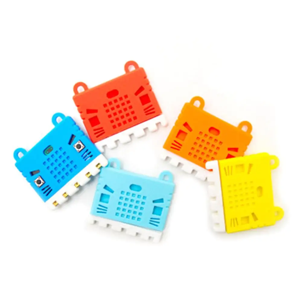 2019 новейший защитный чехол силиконовый для BBC Microbit желтый синий красный зеленый