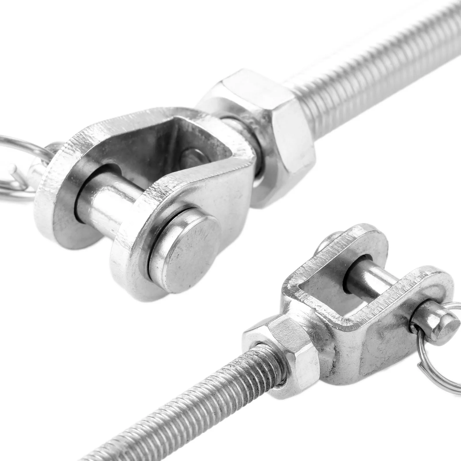 1 Pz M4 M5 M6 M8 M10 Acciaio Inossidabile 304 Regola I Ganci For Sartiame A Catena & Tenditore A Occhiello Dispositivo Di Tensione Della Fune - Foto 2