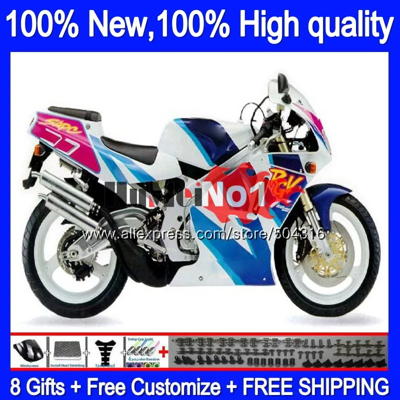 Корпус для SUZUKI SAPC VJ21 RGV250 RGVT250 VJ 21 40MC. 85 RGV-250 VJ22 RGV 250 1988 1989 1990 1991 88 89 90 91 голубого цвета, с бесплатной доставкой обтекатель