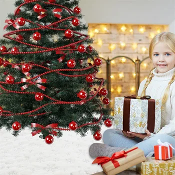 

90/127cm New Design White Plush Snowflake Sequel Tree Skirt Christmas Decoration