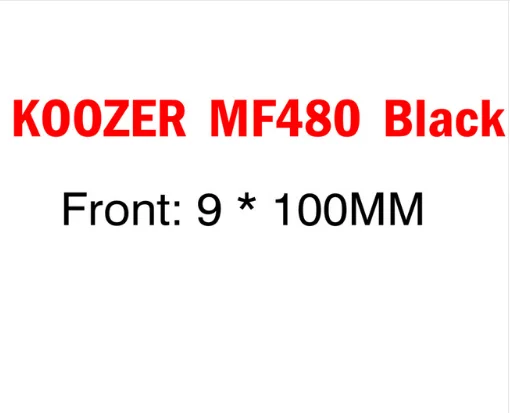 KOOZER MF480 ступица 6 подшипников 24 т трещотка 32 отверстия быстрый выпуск через ось горный велосипед Массажер для 8-11S XD100* 135 142*12 мм - Цвет: Black 9x100