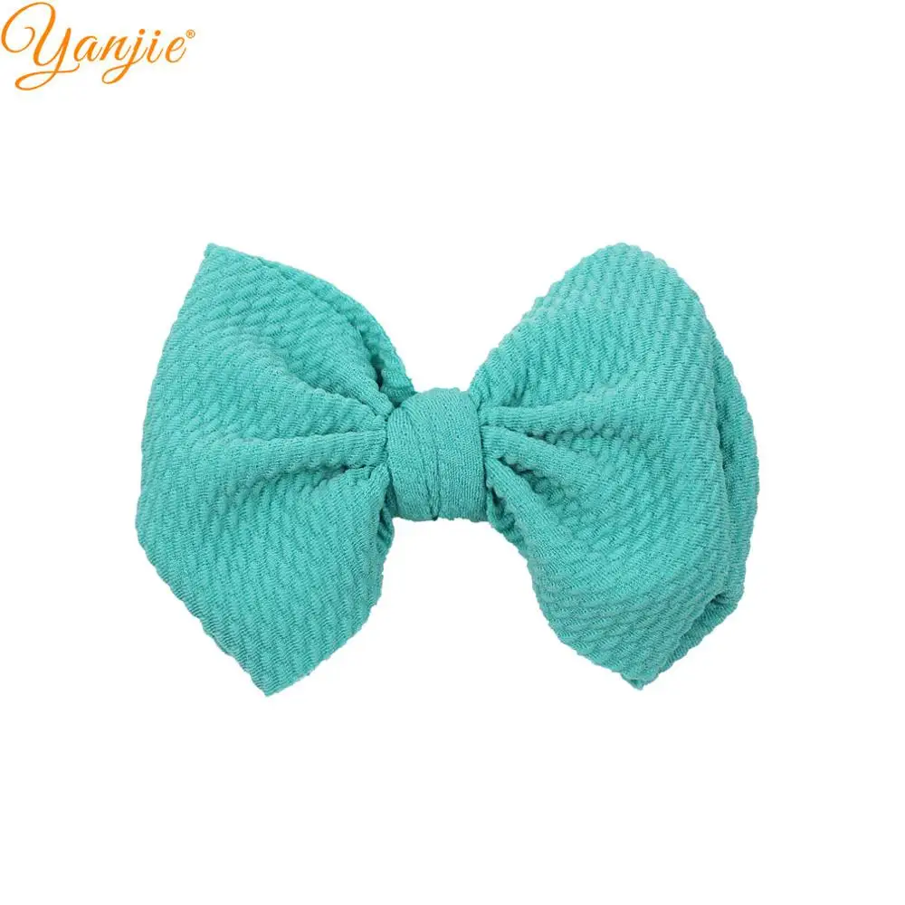 lt green 10 шт./лот заколка с бантиком 4,5 ''двухслойные однотонные заколки-бантики для волос для женщин DIY аксессуары для волос для девушек вечерние аксессуары для волос Mujer - Цвет: lt green