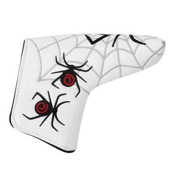 

Spider-Web Pattern Golf Putter Cover Headcover For Blade Golf Putter Head Cover Portable Golf Club Protector