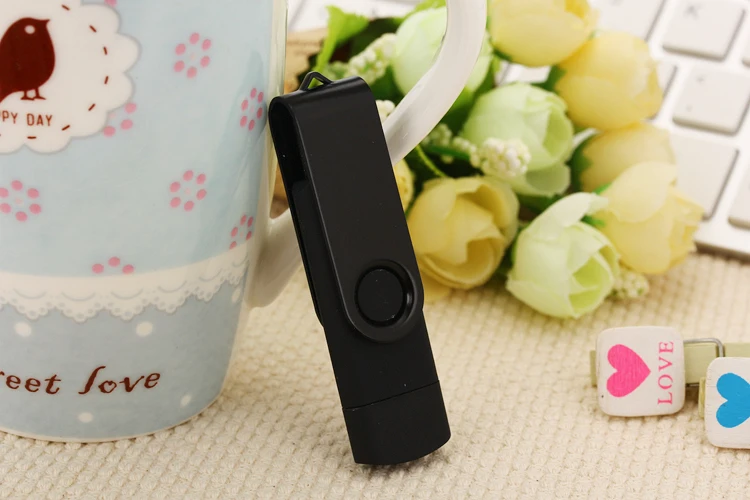 Новый OTG USB флеш накопитель 32 ГБ 16 8 металлическая карта памяти Флешка Гб 64 128 usb