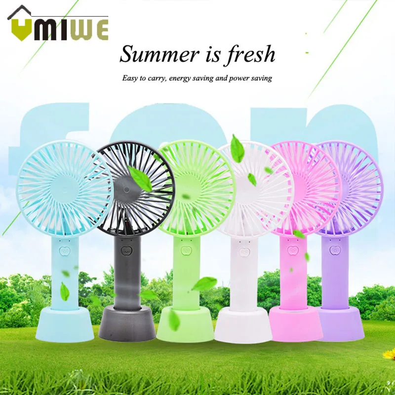 

Mini Portable Mist Fan Outdoor Hand Fans USB Rechargeable Adjustable Handheld Coer Air Conditioner Humidifier for Baby Student