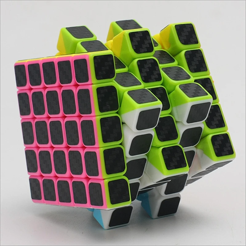 ZCUBE из углеродного волокна 5x5x5 магический куб z-куб 5x5 скоростной Кубик из углеродного волокна Куб 5x5 Головоломка Куб Z Кубик из углеродного волокна головоломка