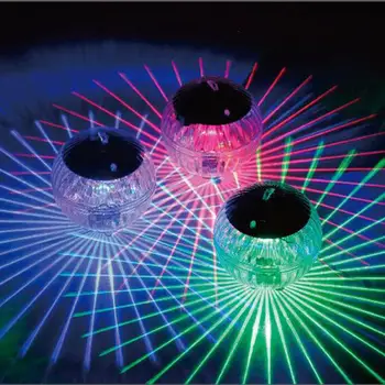 

Solar Floating Light LED Disco Light Swimming Pool Waterproof LED Solar Power Multi Color Changing Water Drift Lamp Security