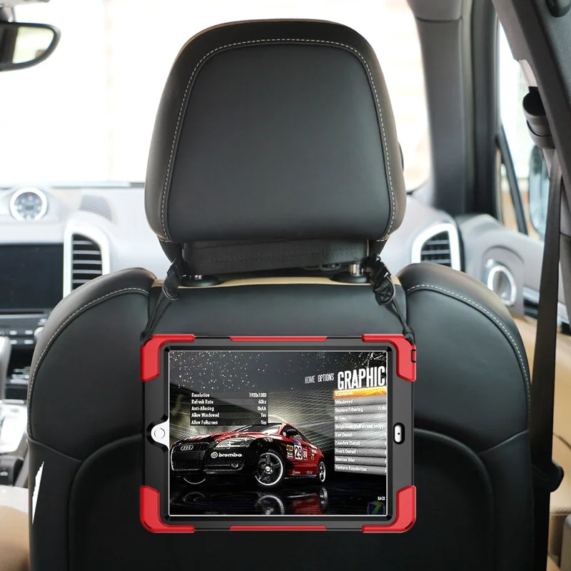 Силиконовый чехол для iPad 9 7 2018 A1893 A1822 планшета ударопрочный 360 Поворот подставка с