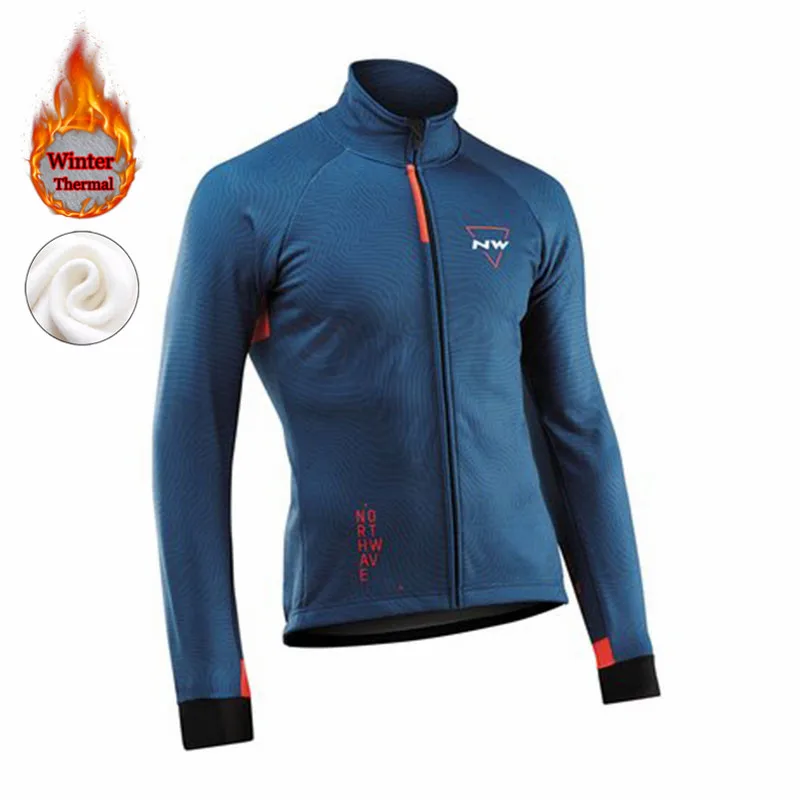 Northwave зимний термальный шерстяной пуловер для профессиональной команды, куртки для велоспорта, теплая велосипедная одежда для горного велосипеда - Цвет: 8