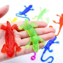 Lézard collant pour enfants, jouets créatifs et extensibles, 20 pièces
