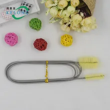 Двуглавый ершик Из Нержавеющей Стали Настраиваемые кисти фильтр трубопровода чистящие утилиты щетки