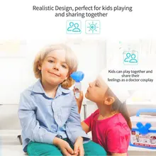 Ролевые игры игрушки ролевые игры Медицинский Набор медицинский инструмент игрушки идеально подходит для детей, малышей и детей