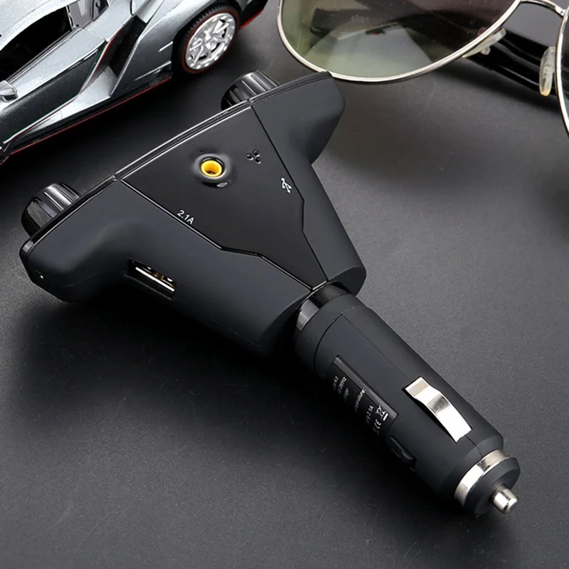 Bluetooth FM передатчик модулятор Handsfree автомобильный комплект TF USB музыка AUX аудио MP3 плеер автомобильные электронные аксессуары