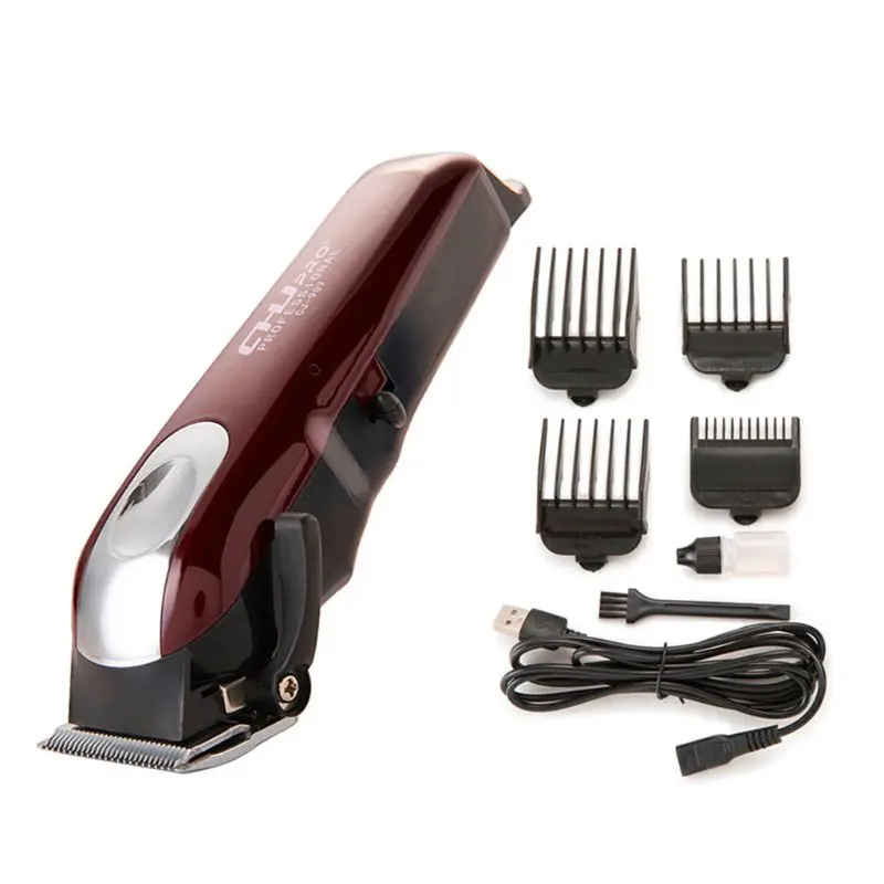 Portable USB Charging Men Electric Hair Clipper Engraving Haircut Machine