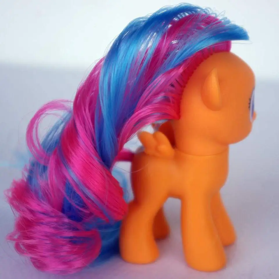 Кукла из ПВХ с гривой Scootaloo 6 см|Трансформеры и роботы| |