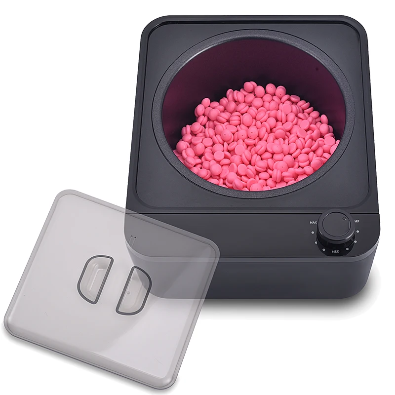 Wax Warmer for Women and Men Painless Hair Removal Home Waxing Set 400g Beans Depilatory 20 Wood Sticks Calentador | Красота и
