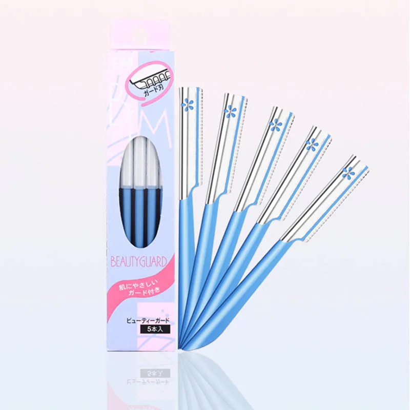 3/5pcs Eyebrow Epilator Sets for Women Makeup Beauty Eyebrows Hair Removal Styling Tool Steel Blade Facial Sourcil Razor Trimmer 2