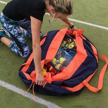 

Waterproof Oxford Carpet Outdoor Kids Play Mat Home Textile Toys Storage Bag Portable Blanket for Travel Camping Picnics Beach