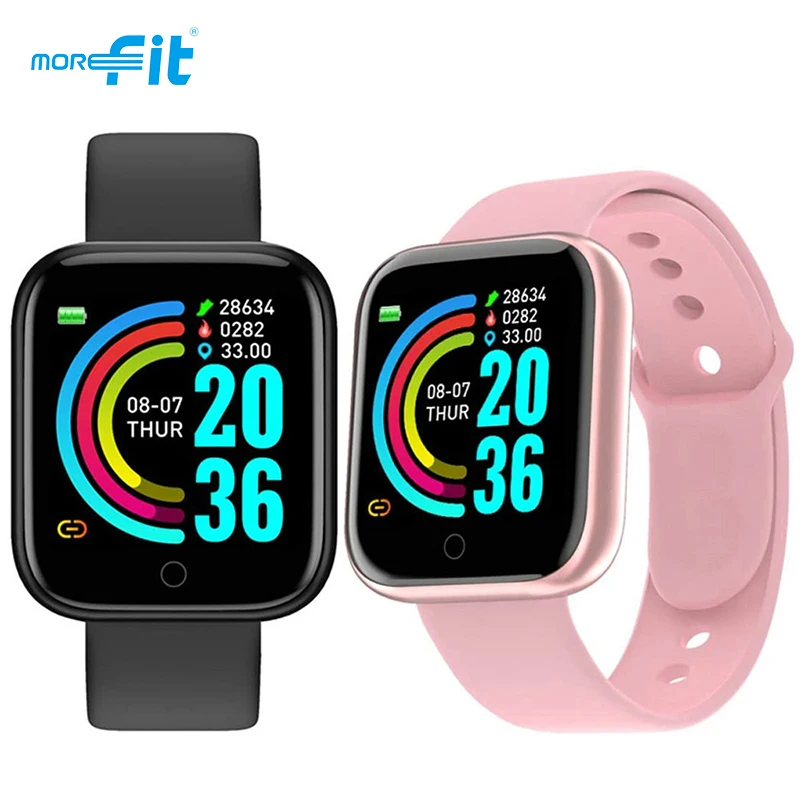 

New D20 Bluetooth Smart Watch Waterproof Fitness Bracelet Activity Tracker Blood Pressure Heart Rate Monitor Men Y68 Smartwatch