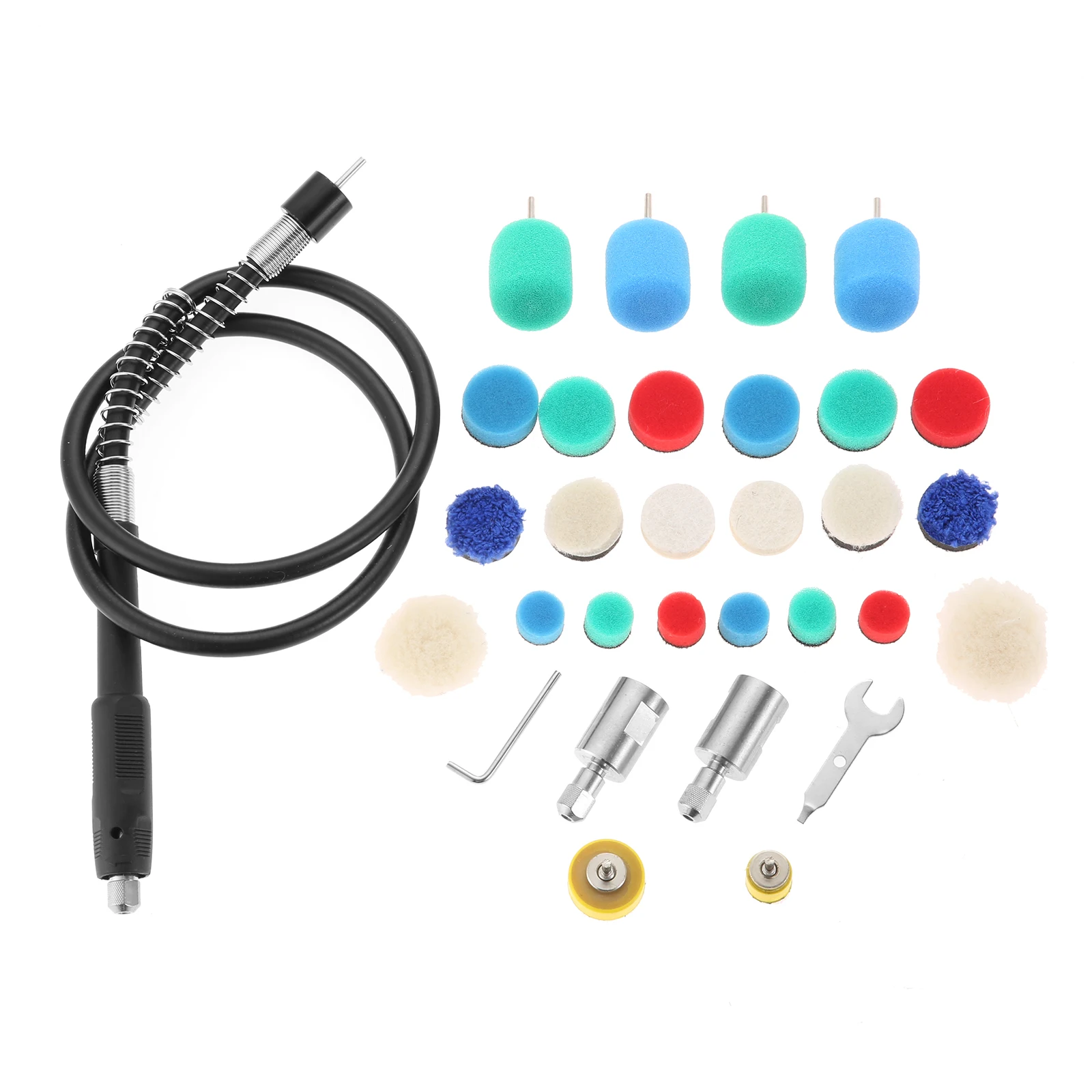 

DRELD 31 шт., мини детали, планшетофон для полировки автомобильных Сверл с резьбой 5/8 дюймов и резьбой M14 для вращающегося инструмента/полировального станка