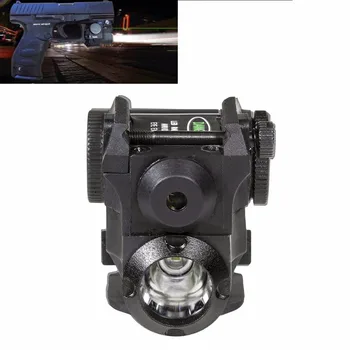 

Tactical Hunting Compact Green Dot Laser Sight Scope with LED Flashlight Combo Fit for 20mm Rail