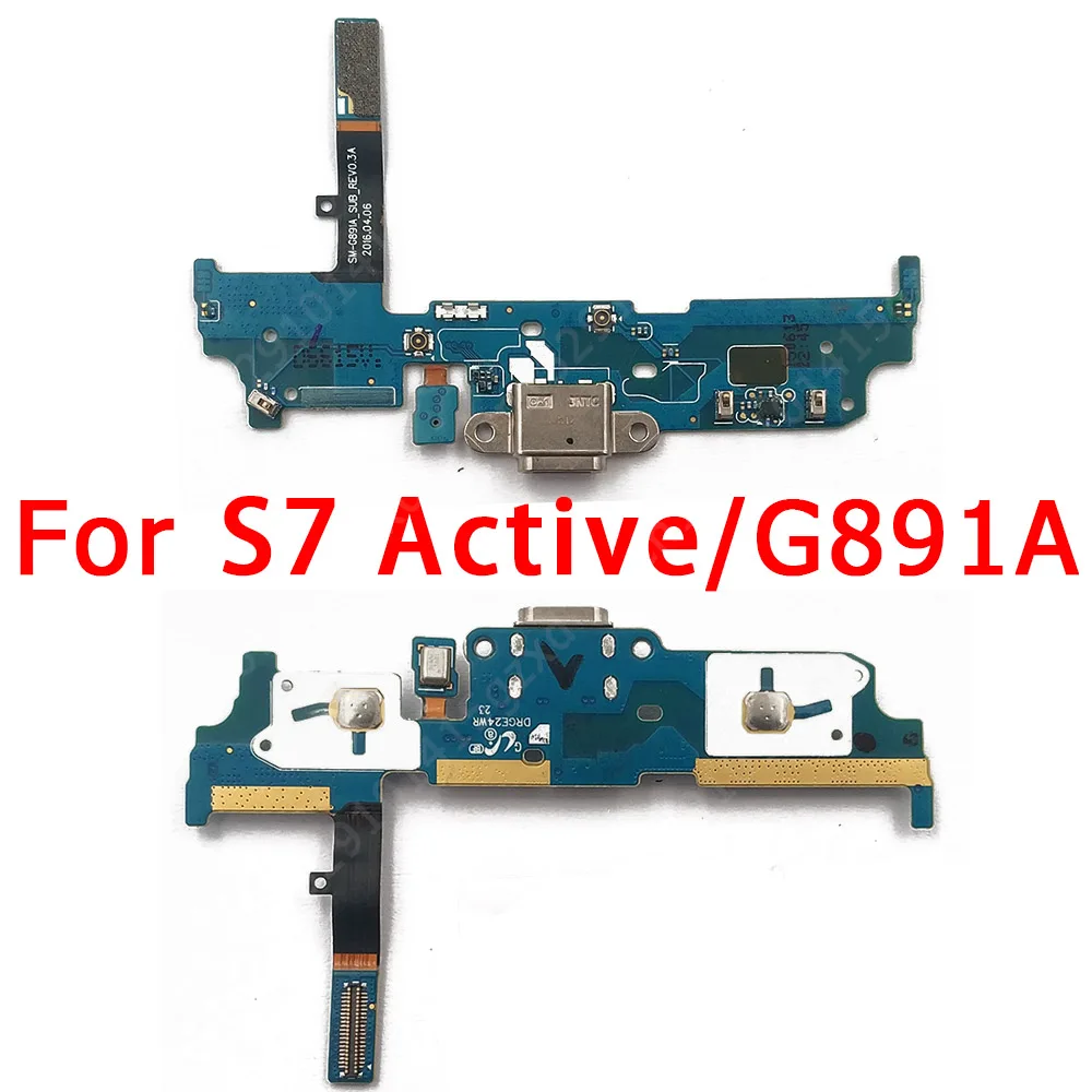 Оригинальная USB плата для зарядки Samsung Galaxy S7 Активный зарядный порт G891A PCB разъем