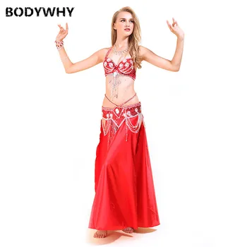 

Women Dance Suit Dress Performance Stage Split Outfits Constume Sexy Belly Dancing Dance Skirt Modern Ballroom Dancing Clothes