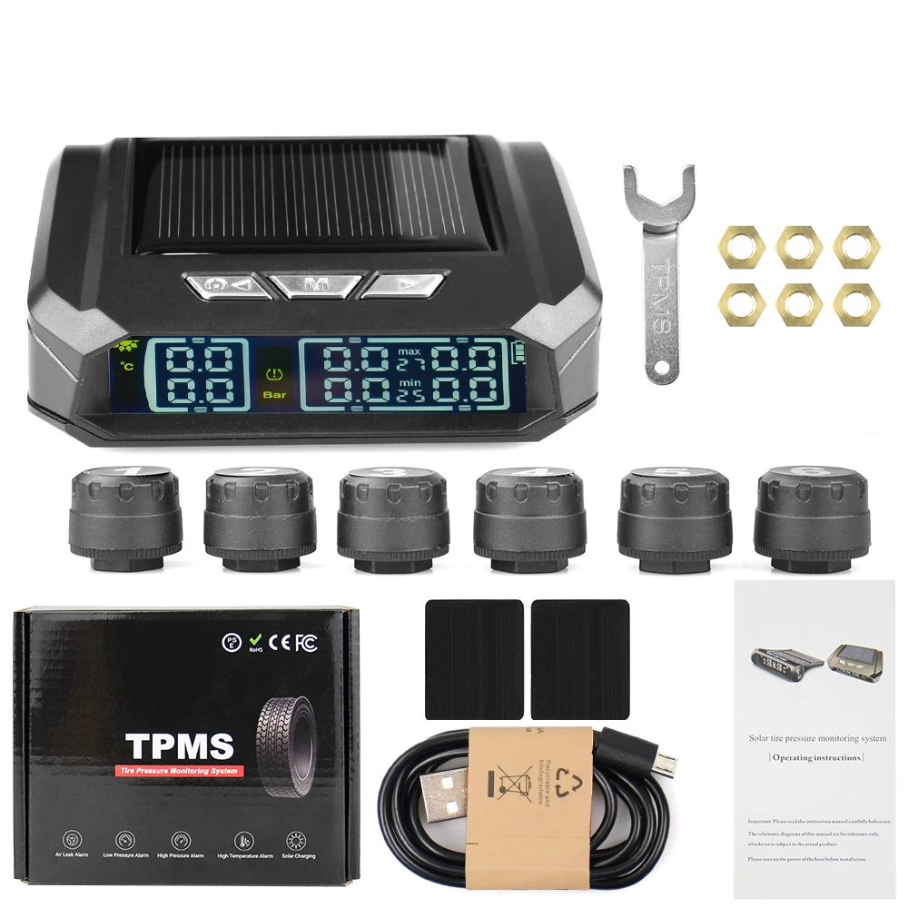 TPMS Ʈ ¾籤  Ÿ̾ з  ý, ܺ  LCD ÷, µ   溸 ý