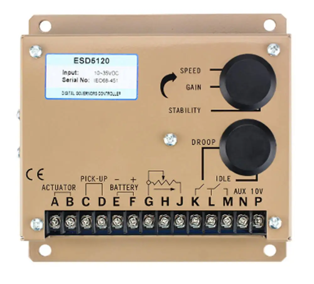 ESC5120 Двигатель дизельный генератор регулятор скорости блок ESC5120 - Цвет: ESC5120